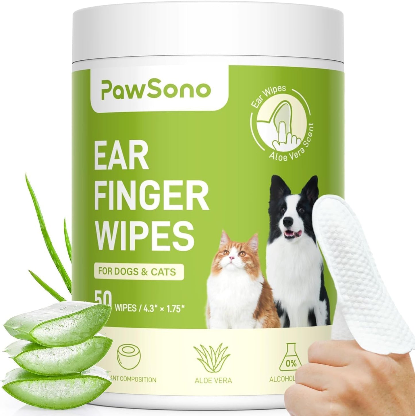 Ear-Finger-Wipes-for-Dogs-&-Cats,-Thicker-Dog-Ear-Cleaner-Natural-319