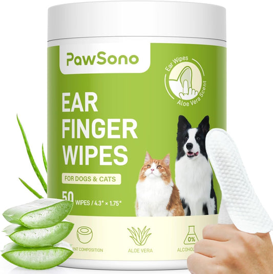 Ear-Finger-Wipes-for-Dogs-&-Cats,-Thicker-Dog-Ear-Cleaner-Natural-319