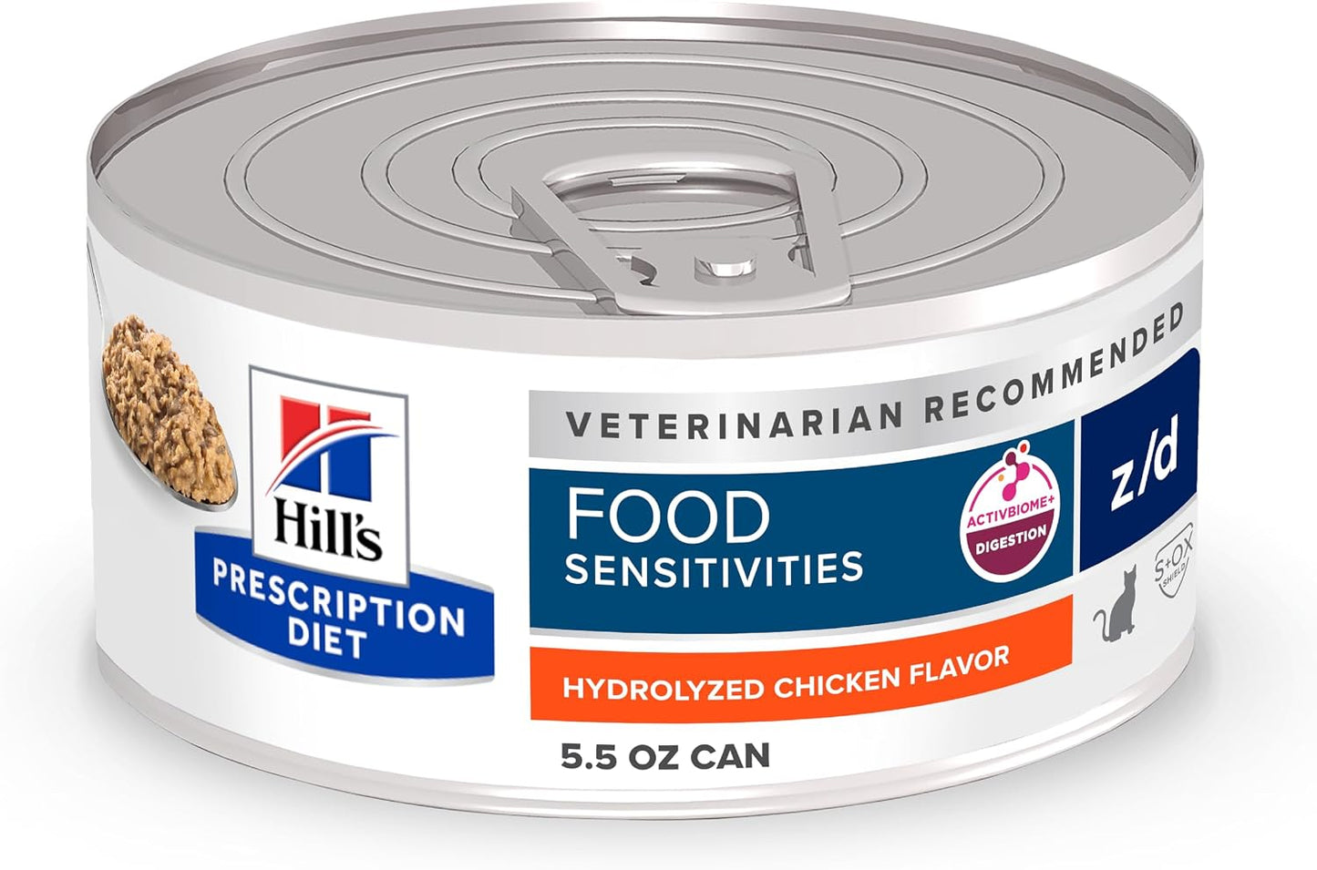Hill's-Prescription-Diet-z/d-Skin/Food-Sensitivities-Wet-Cat-Food,-Hydrolyzed-Chicken,-5.5-oz.-1329