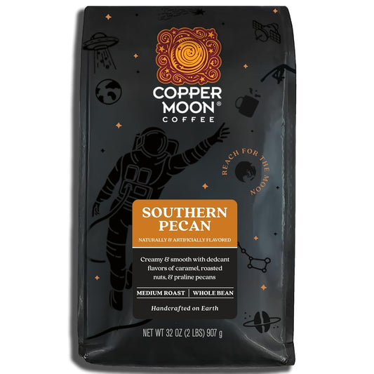 Copper-Moon-Medium-Roast-Whole-Bean-Coffee,-Southern-Pecan-Blend,-2-Lb---2848