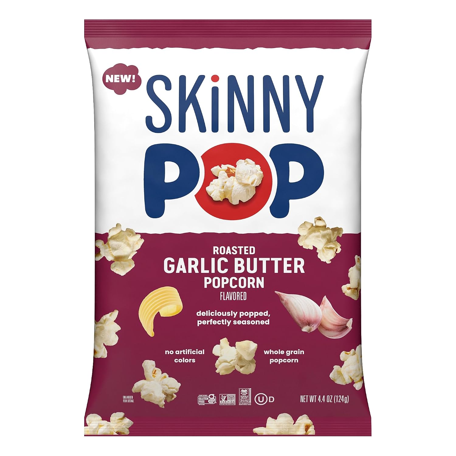 SkinnyPop-Roasted-Garlic-Butter-Popcorn,-Whole-Grain-Gluten-Free-Snack,-4.4-oz--Bag----1843