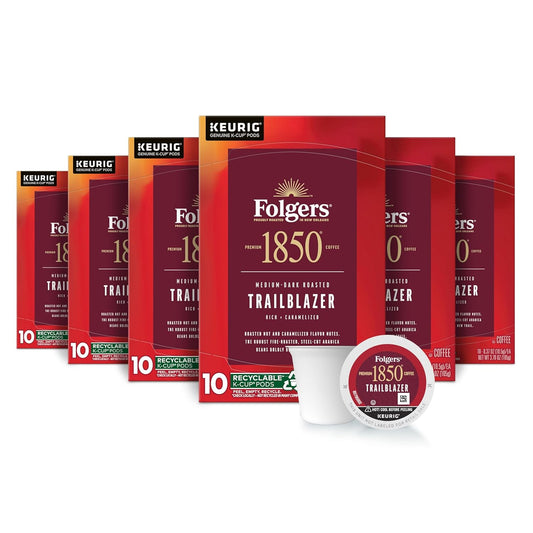 Folgers-1850-Trailblazer-Café-tostado-medio-oscuro,-60-cápsulas-Keurig-K-Cup--2932