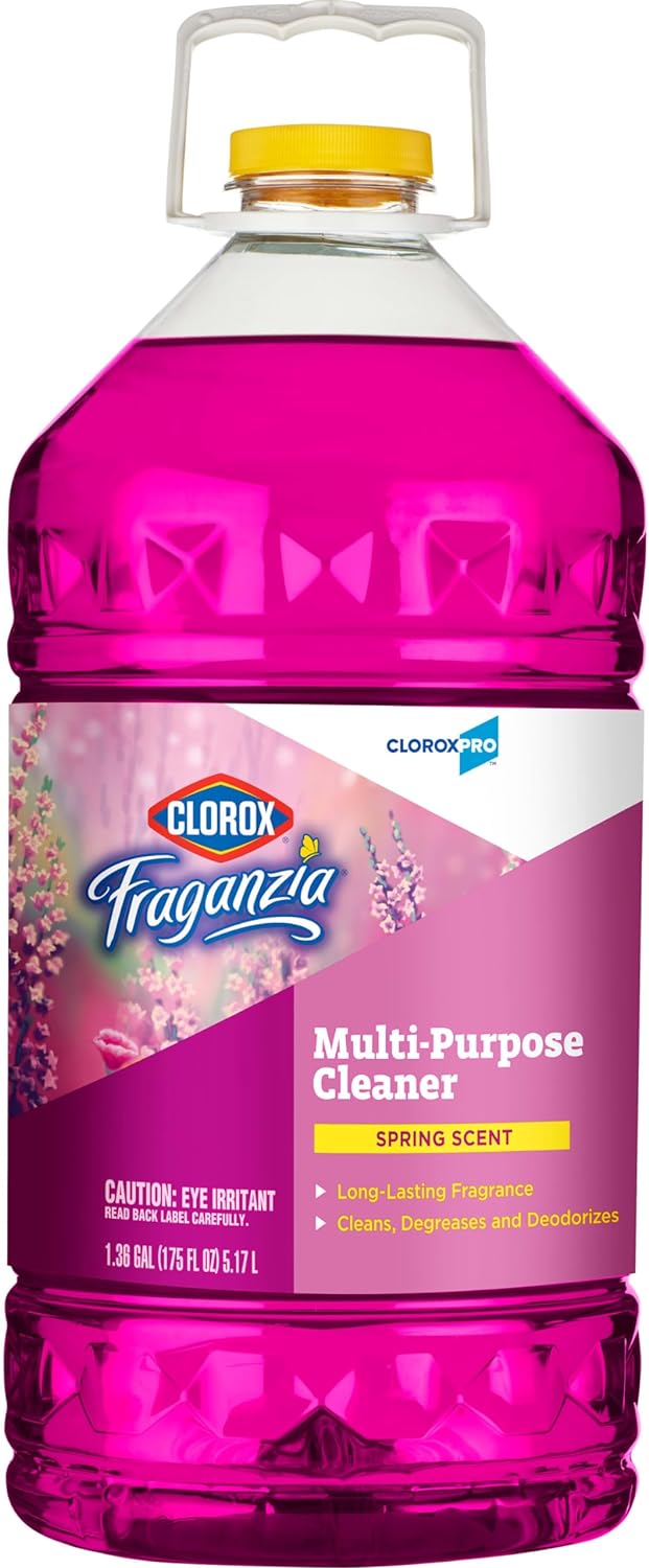 Fraganzia-Multi-Purpose-Cleaner,-CloroxPro,-Spring-Scent,-175-Fluid-Ounces-(Package-3759
