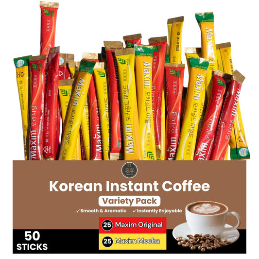 Mezcla-de-café-instantáneo-coreano,-50-paquetes-con-2-sabores,-mezcla-café1963