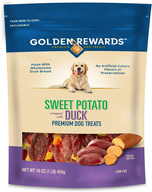 Golden|Rewards-Duck-Wrapped-Sweet-Potato-Dog-Treats,-16-oz-–-Grain-Free,-Chews,-1321