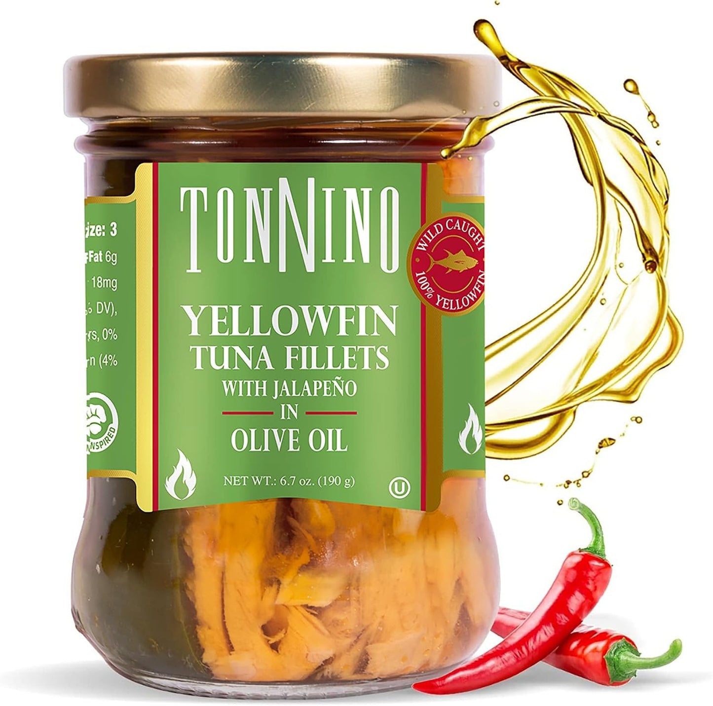 Tonnino-Jalapeno-Olive-Oil-Yellowfin-Tuna-Fillets,-FAD-Free,-6.7-oz-6pk-----662