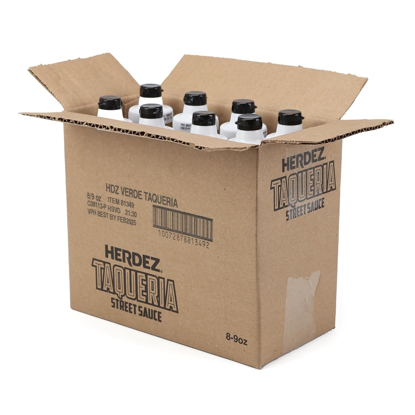 HERDEZ-TAQUERIA-STREET-SAUCE-verde-taco-sauce,-Squeeze-Bottle,-9-oz(Pack-of-922