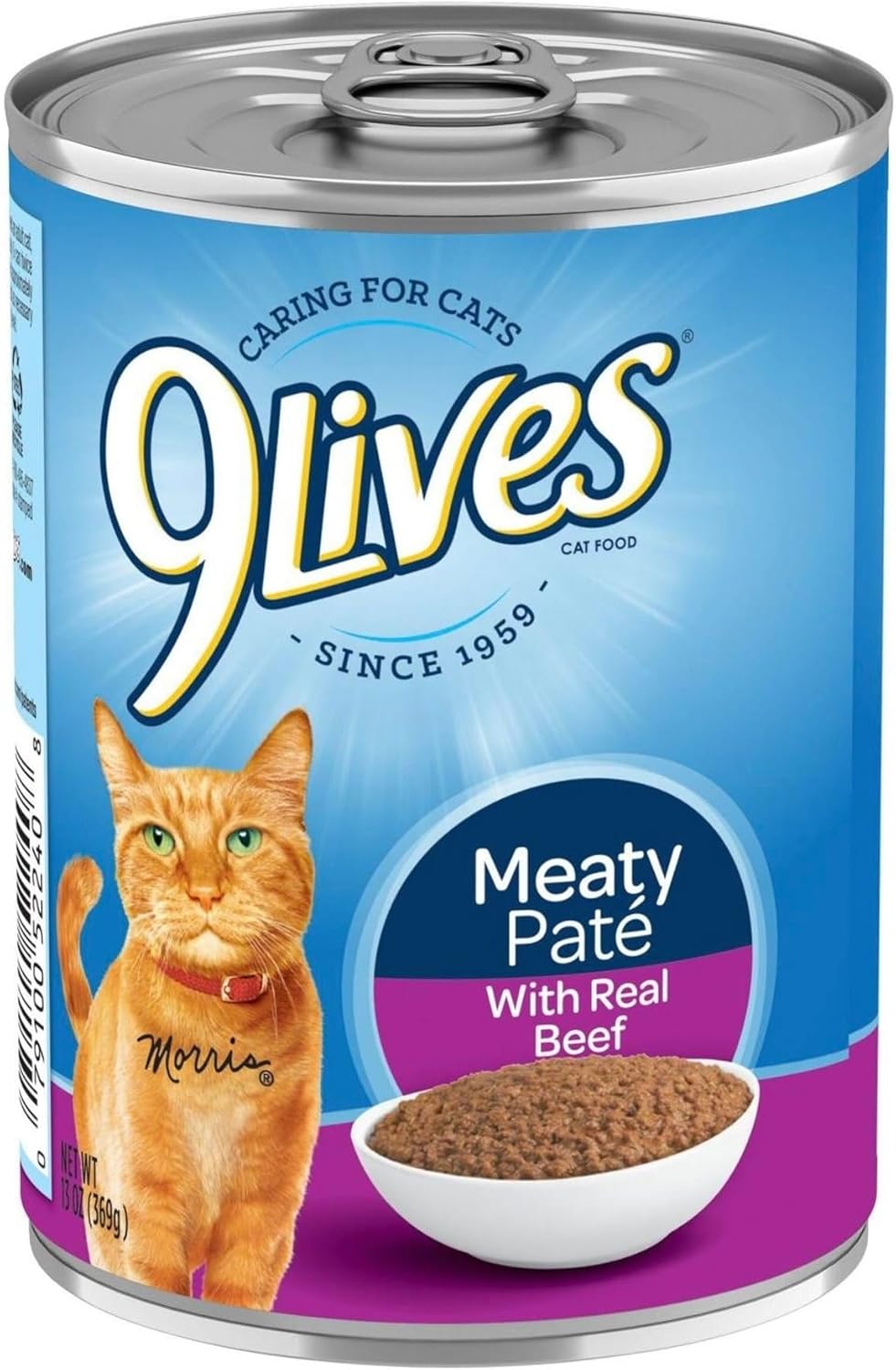 9Lives-Meaty-Paté-With-Real-Beef-Wet-Cat-Food,-13-Ounce-of----330