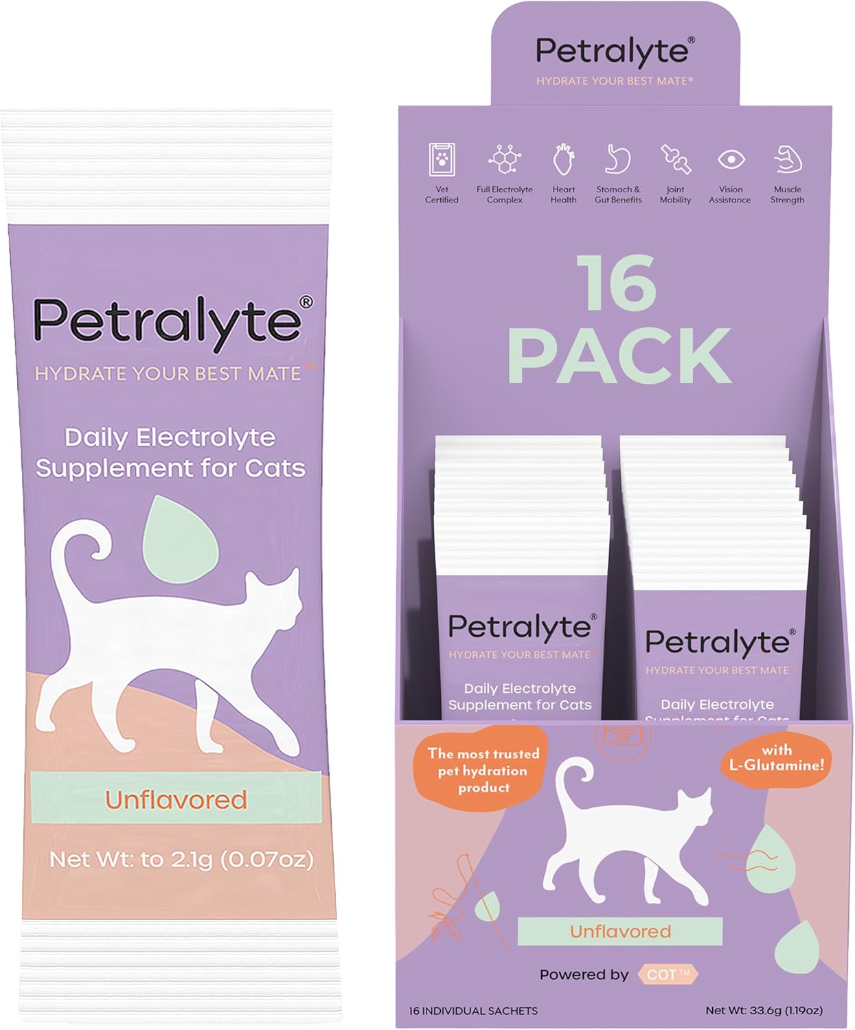 Cat-Hydration-Electrolyte-and-Cat-Joint-Supplement-|-Hydration-Support-for-Cats-w/Glucosamine,-907