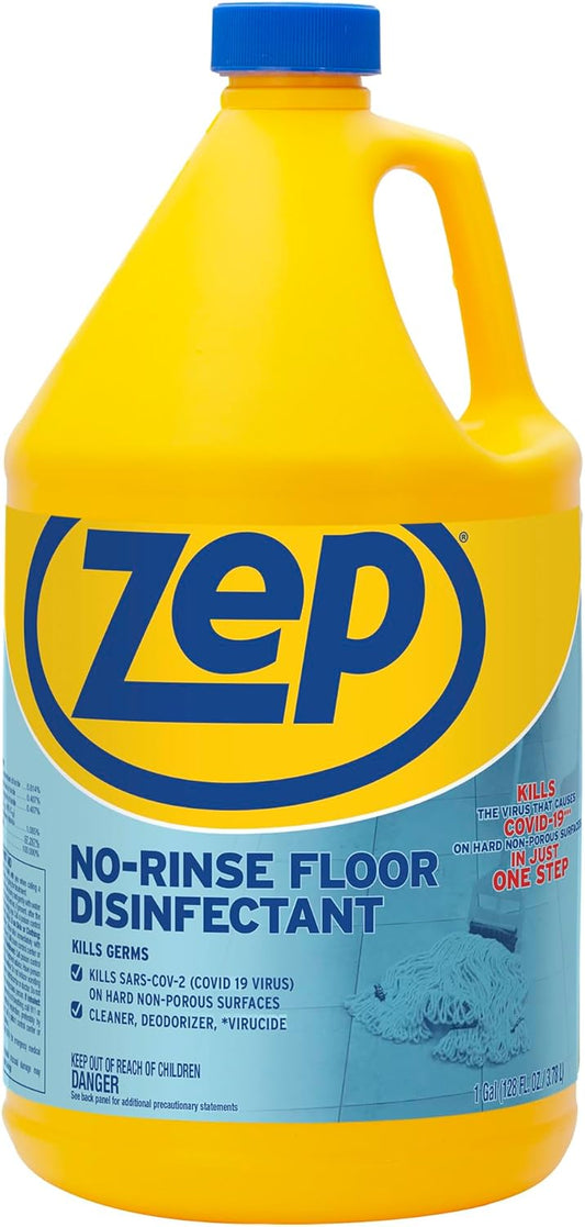 Zep-No-Rinse-Floor-Disinfectant,-Blue-(ZUNRS128)-----------------384