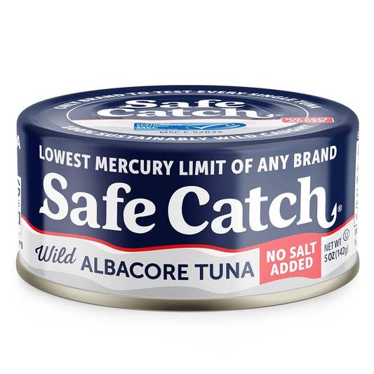 Safe-Catch-Canned-Lowest-Mercury-Limit-Albacore-Tuna-Fish-No-Salt-Added,-Wild-761