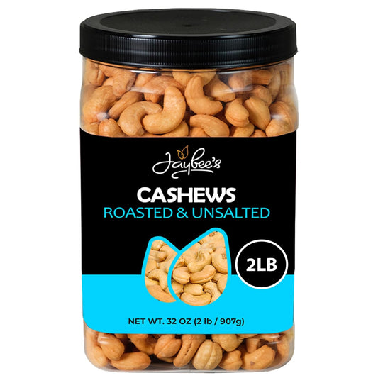 Jaybee's-Roasted-Unsalted-Whole-Cashews-32-oz,-Healthy-Protein-Snack-|--Bulk-Snack-–-Protein-1480