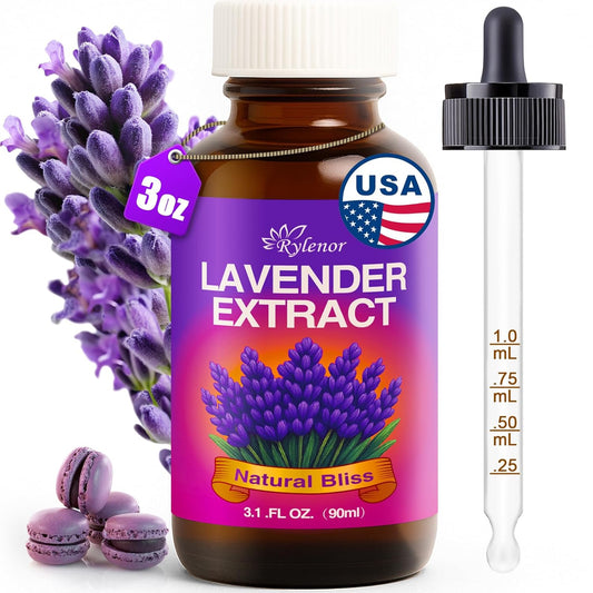 Rylenor-3-Oz-Pure-Lavender-Extract-for-Baking-Drinks,-Coffee,-Lattes.-Culinary-Lavender-and-619