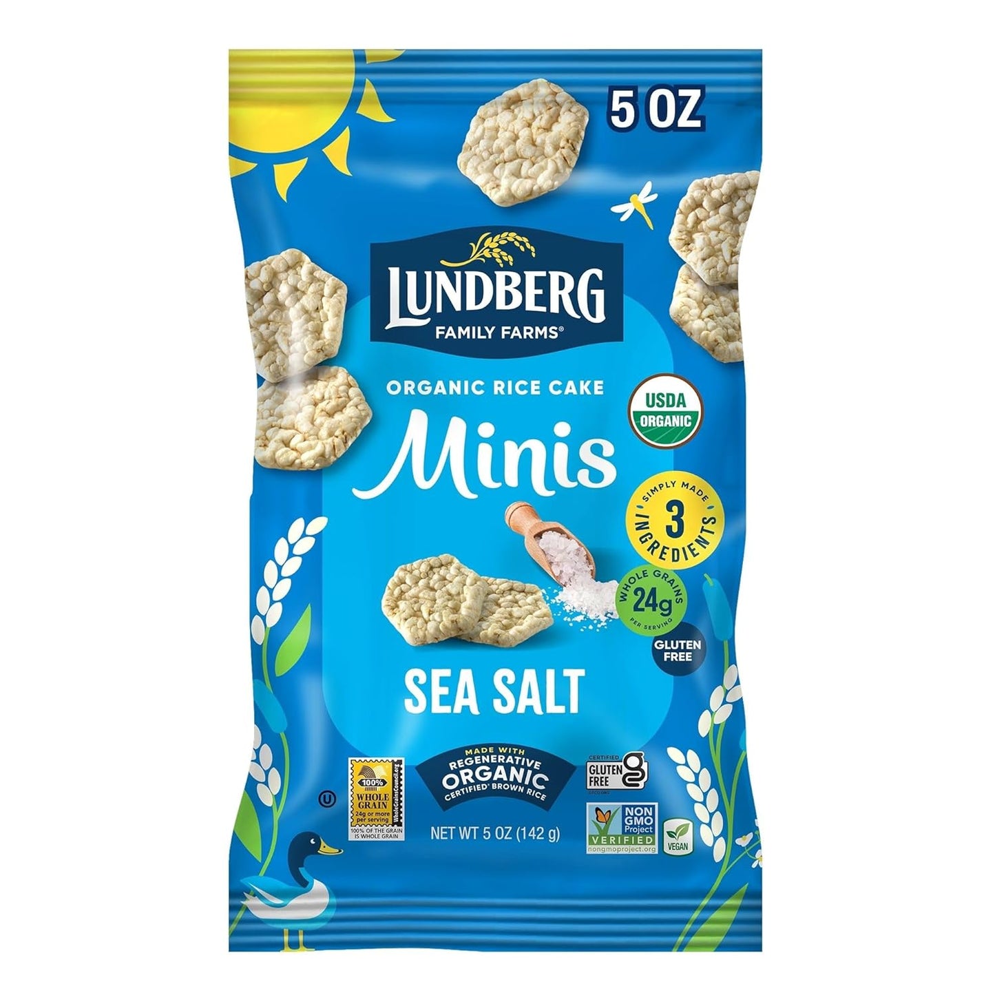 Lundberg-Organic-Rice-Cake-Minis,-Original-Sea-Salt-–-Mini-Rice--Cakes,-Healthy-Snacks-Adults-1907