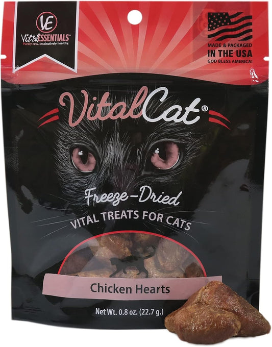 Vital-Essentials-Freeze-Dried-Cat-Treats,-Chicken-Hearts-oz-3