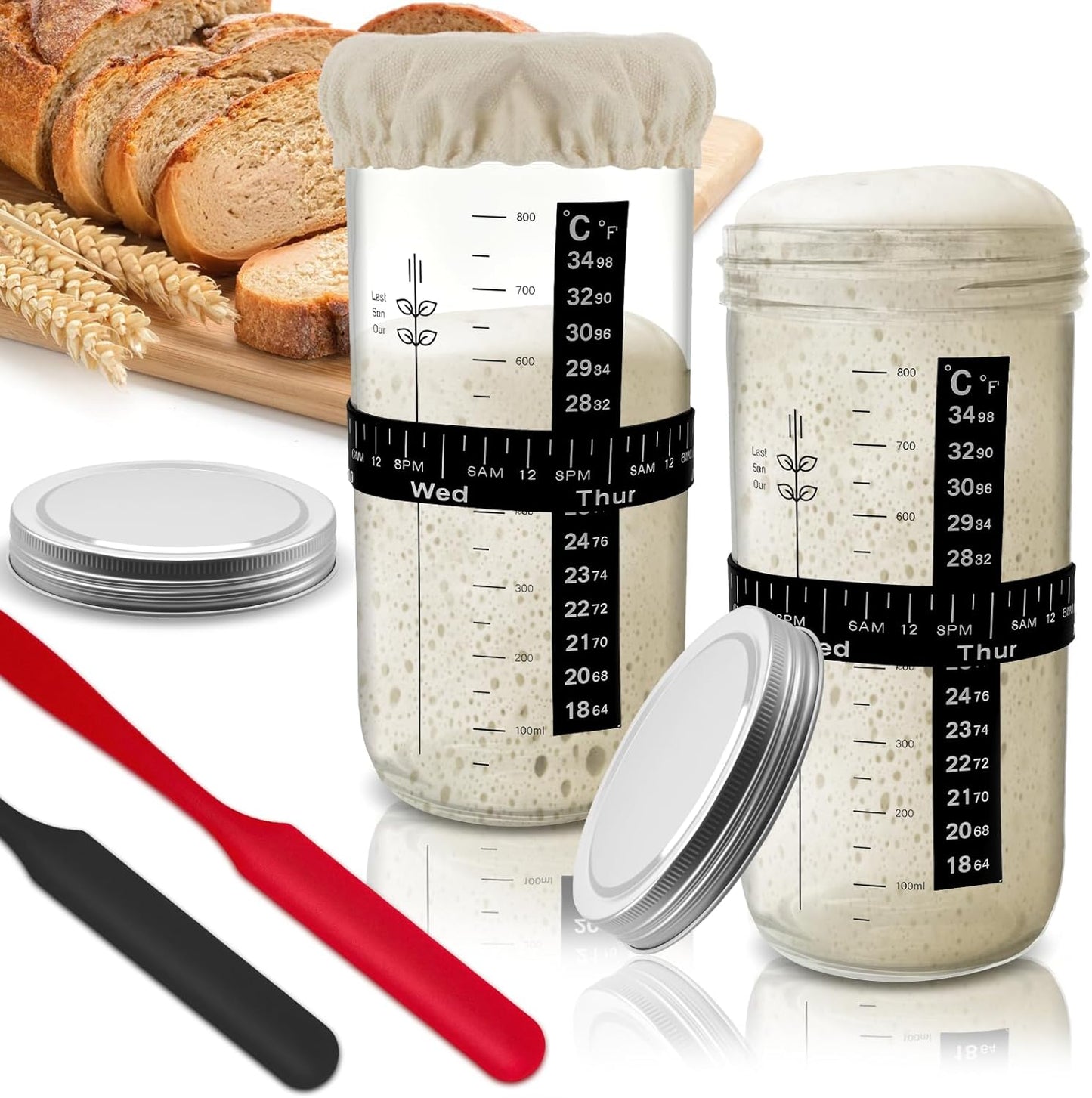 Bowasin-Sourdough-Starter-Jar-Glass-2-Pack-34OZ-Sourdough-Starter-Kit-Sourdough-Dough-Jars-1333