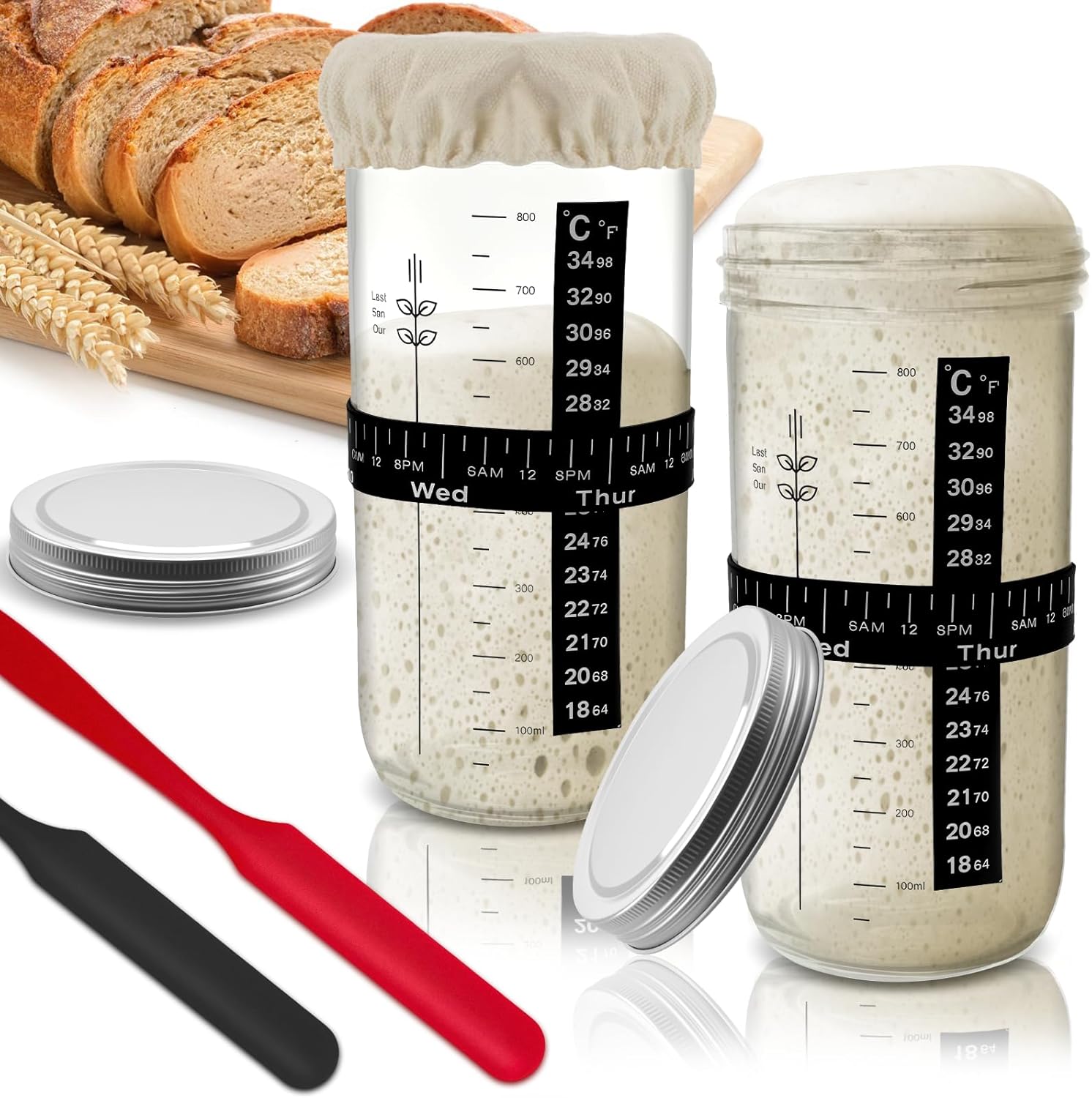 Bowasin-Sourdough-Starter-Jar-Glass-2-Pack-34OZ-Sourdough-Starter-Kit-Sourdough-Dough-Jars-1333