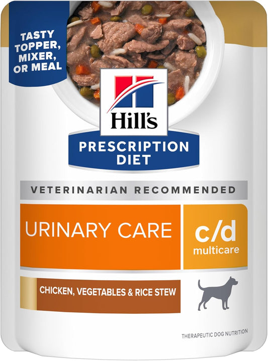 Hill's-Prescription-Diet-c/d-Multicare-Canine-Chicken,-Vegetables-&-Rice-Stew,-2.8oz,-24-Pack-1015