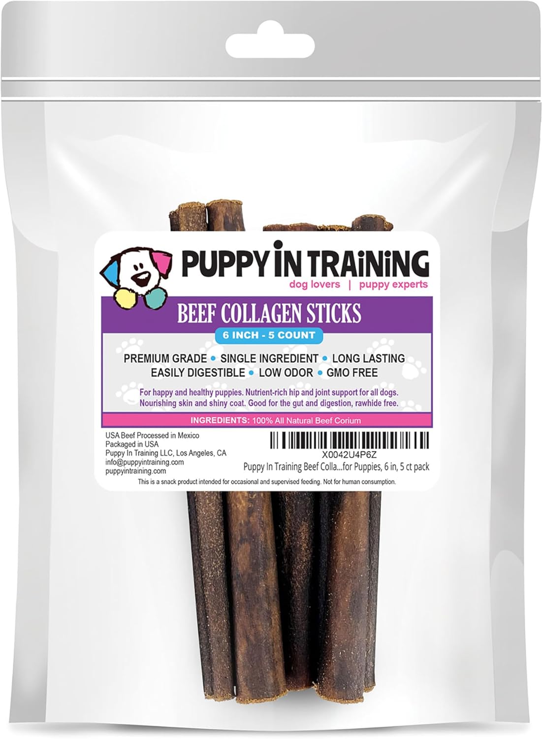 Puppy-In-Training-Beef-Collagen-Sticks-for-Dogs,-Bully-Stick-and-Alternative,-1026