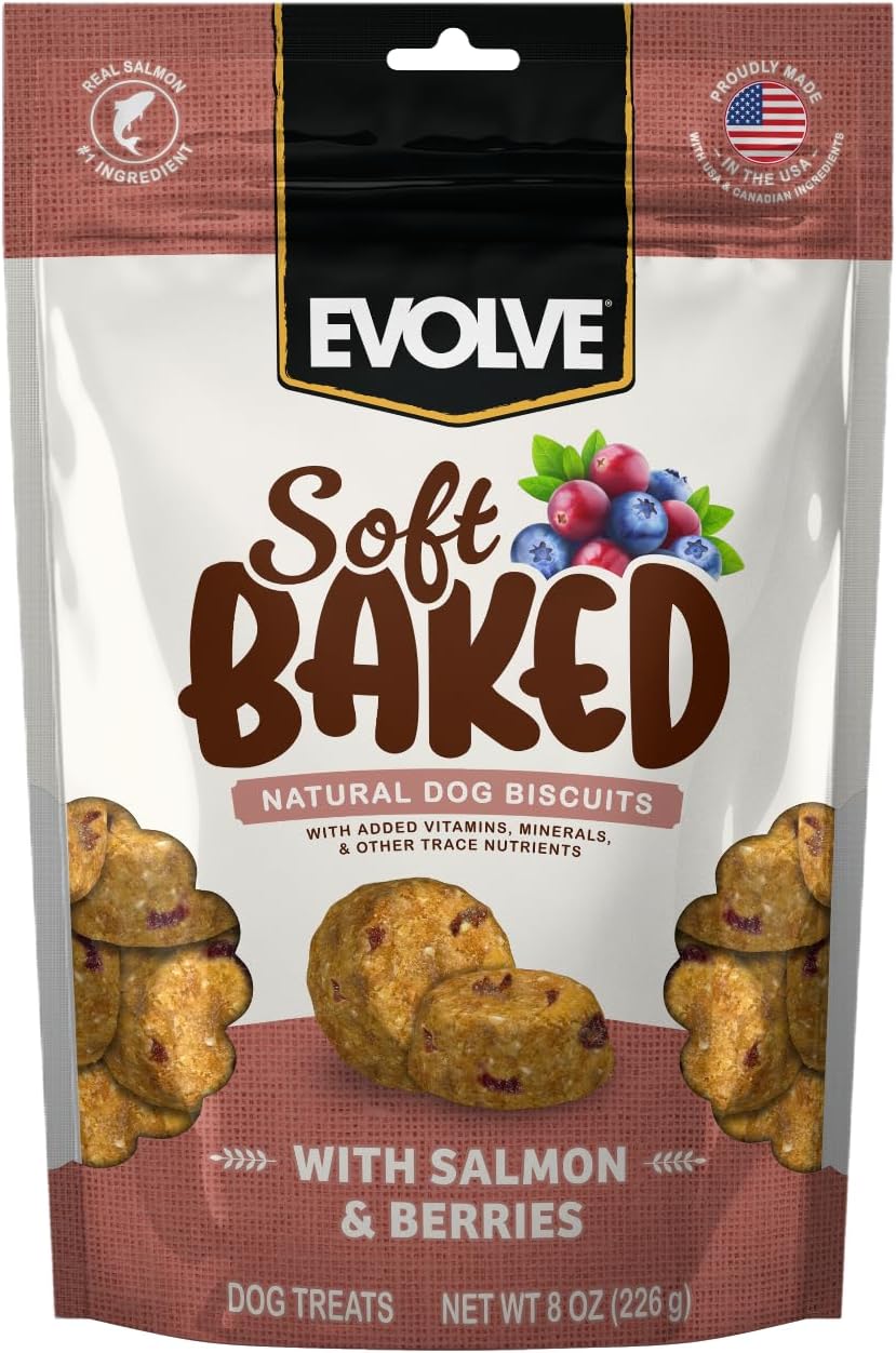 Evolve-Soft-Baked-Salmon-&-Berry-Recipe-Dog-Biscuits,-8-oz.---597