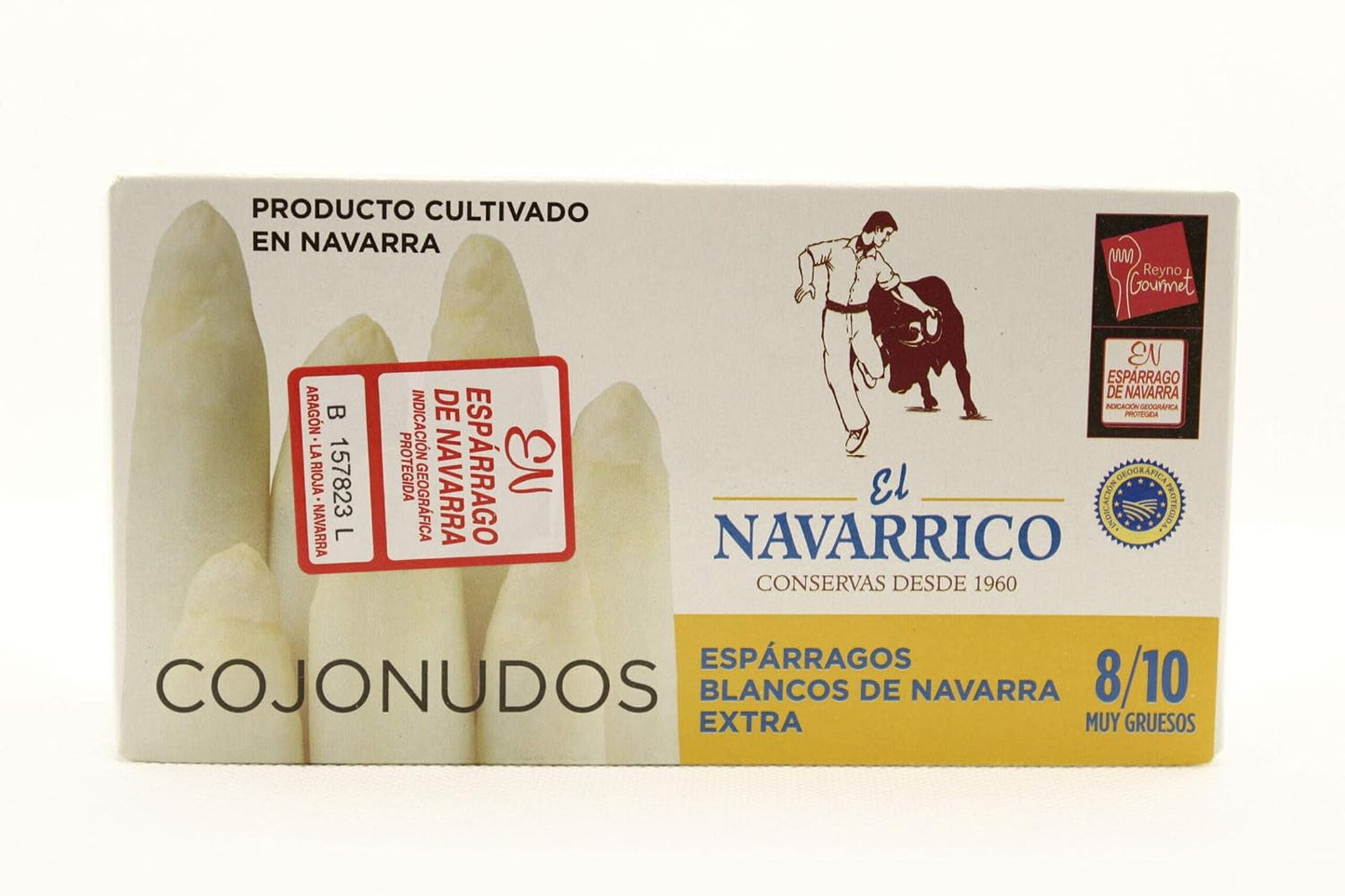 El-Navarrico.-Thick-White-Asparagus-Spears.-46303-units-per-tin.-----387
