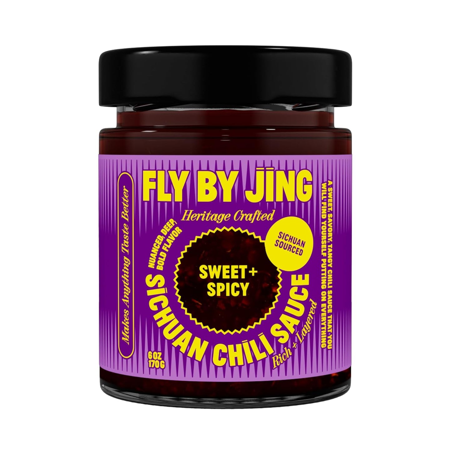 FLYBYJING-Sweet-+-Spicy-Sichuan-Chili-Sauce:-Premium-Sweet-Chili-Oil-with-1977