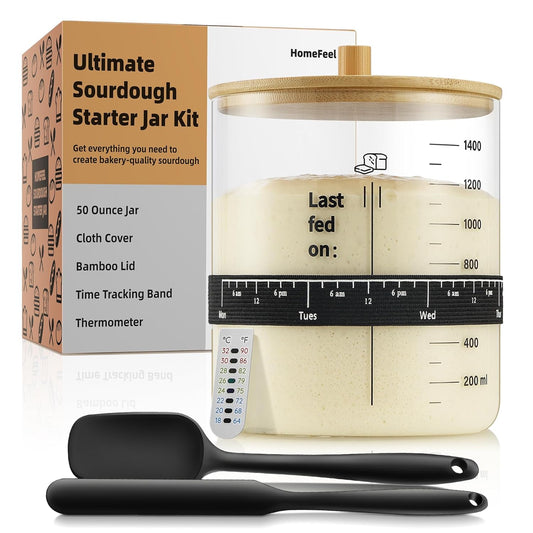 HomeFeel-Premium-Sourdough-Starter-Jar---50-oz-Large-Glass-Jar-with-Lid,-Cover,-2291