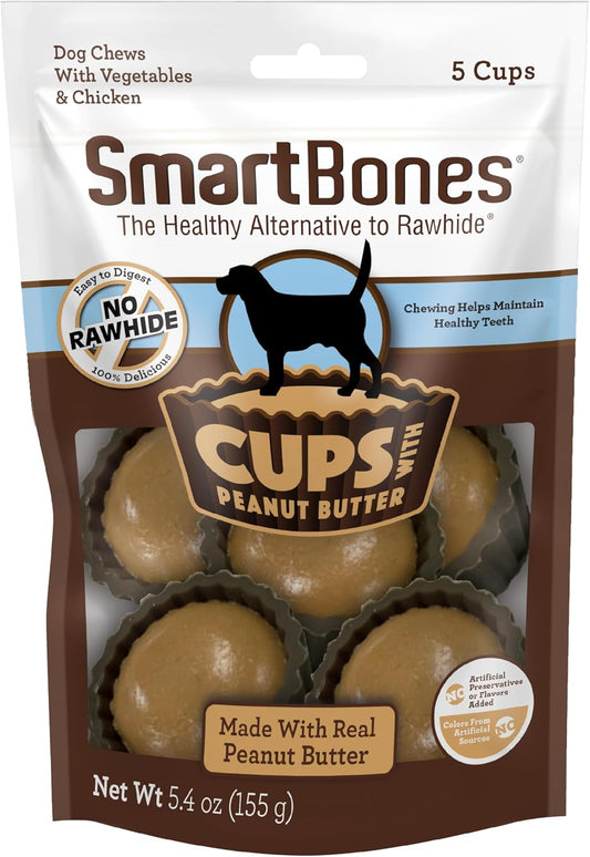 SmartBones-Cups-with-Peanut-Butter,-Treat-Your-Dog-to-a-Delicious-Chew,-1570