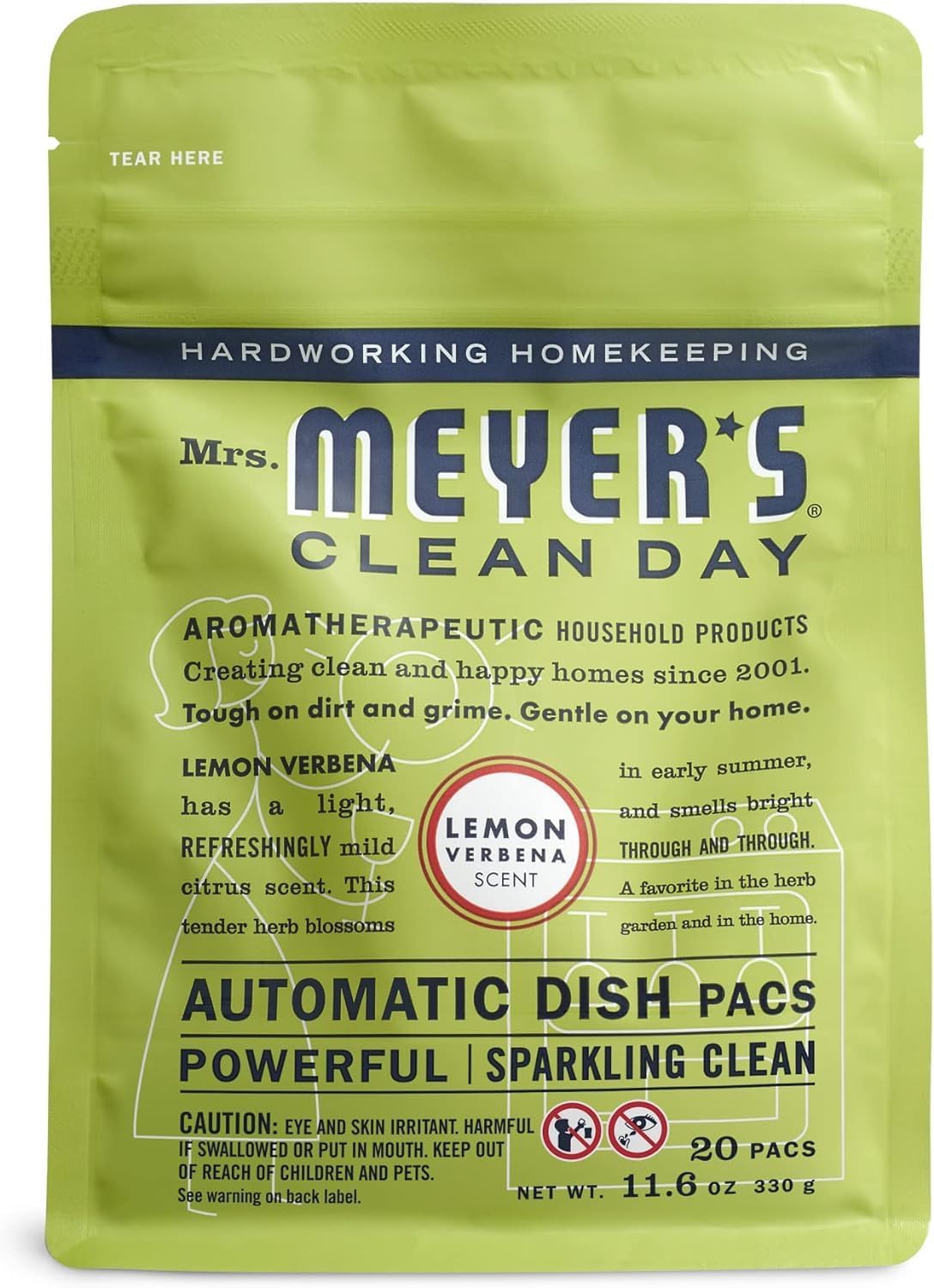 MRS.-MEYER'S-CLEAN-DAY-Automatic-Dishwasher-Pods,-Lemon-Verbena,-20-Count---205