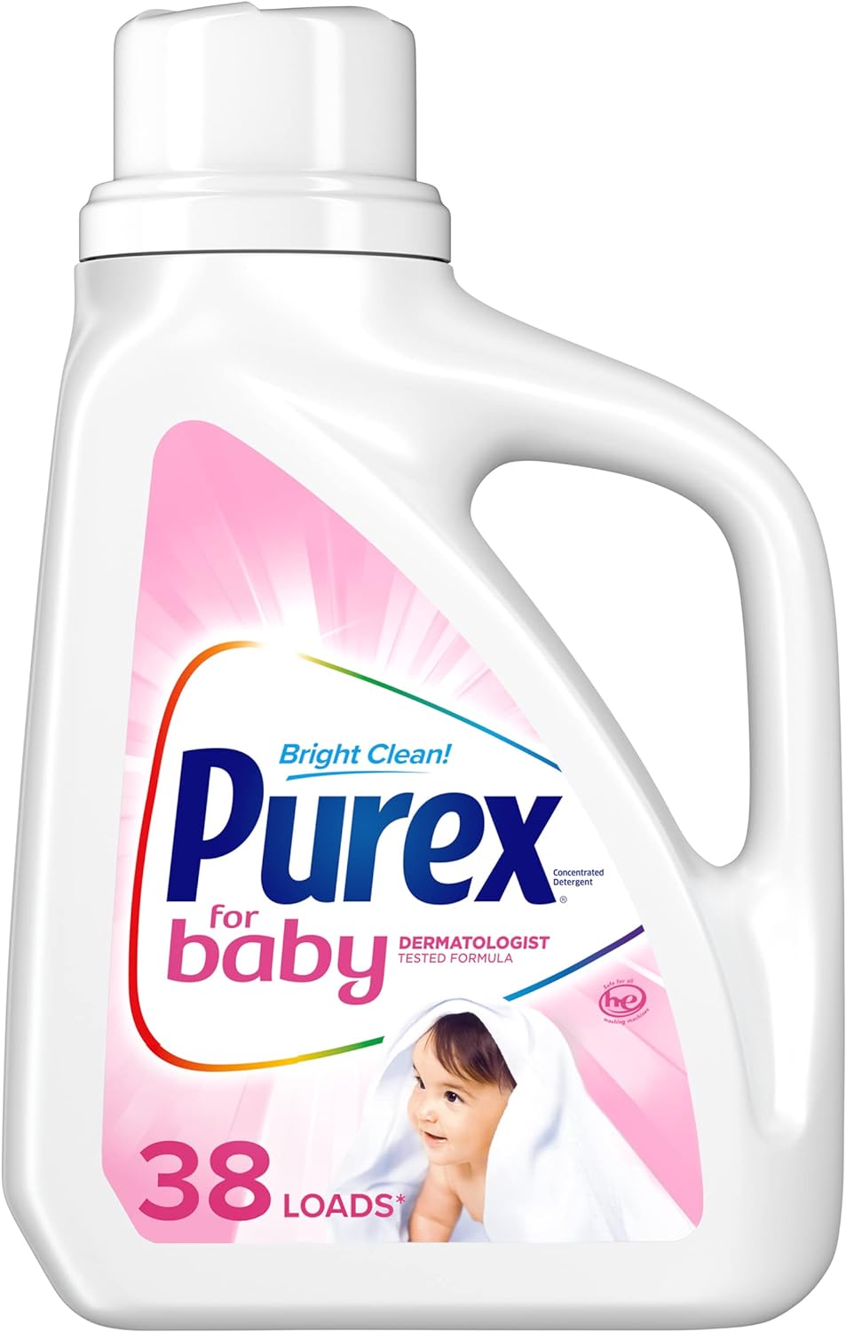 Purex-Liquid-Laundry-Detergent,-Baby-38-Loads-Baby-Blossom,-50-464