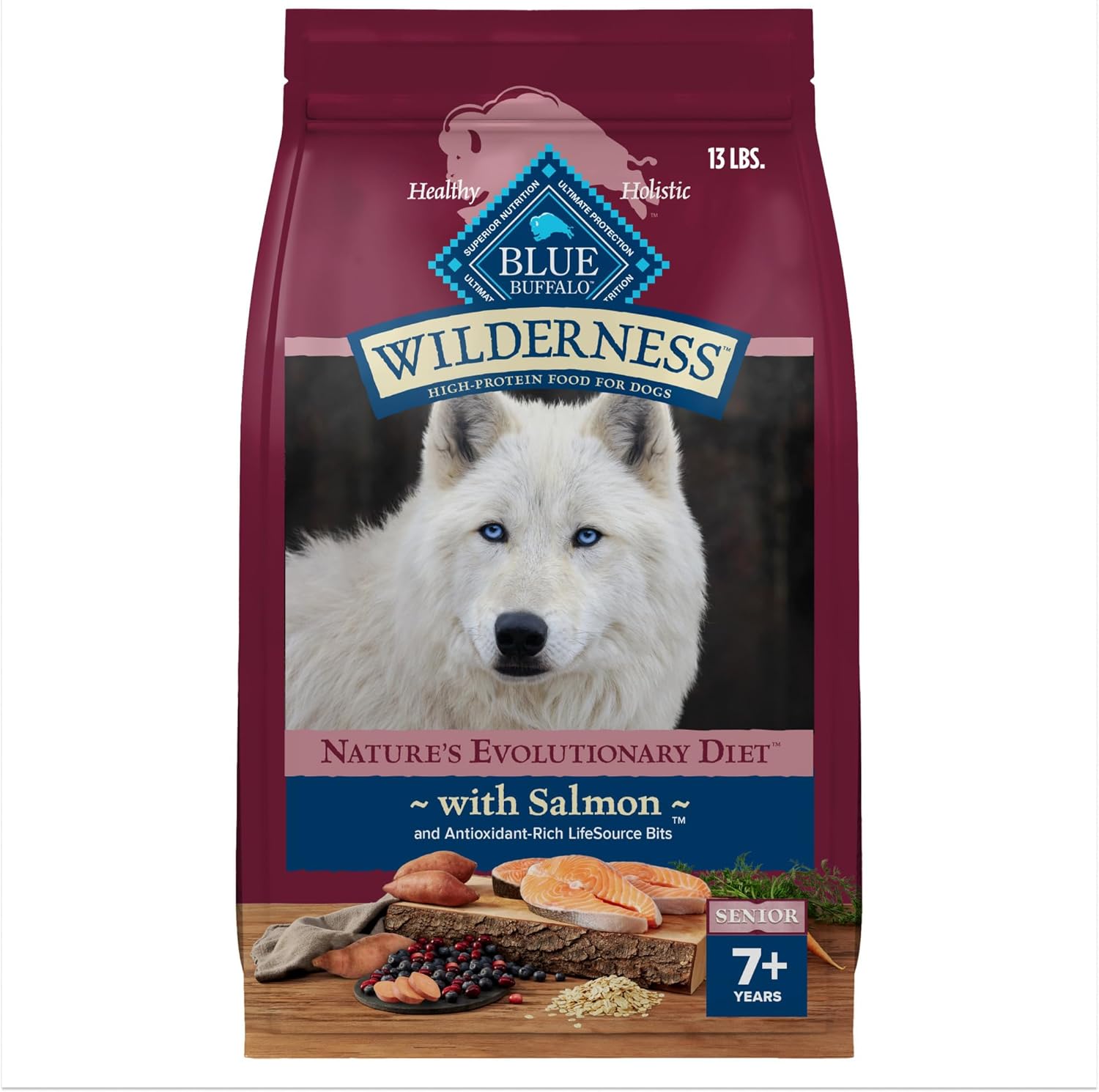 Blue-Buffalo-Wilderness-High-Protein-Natural-Dry-Food-for-Senior-Dogs,-Salmon-Recipe,-13-lb.-1227
