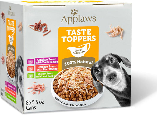 Applaws-Taste-Toppers,-Grain-Free-Dog-Food-Topper,-Limited-Ingredient,-Variety-Selection-in-Gravy-1411