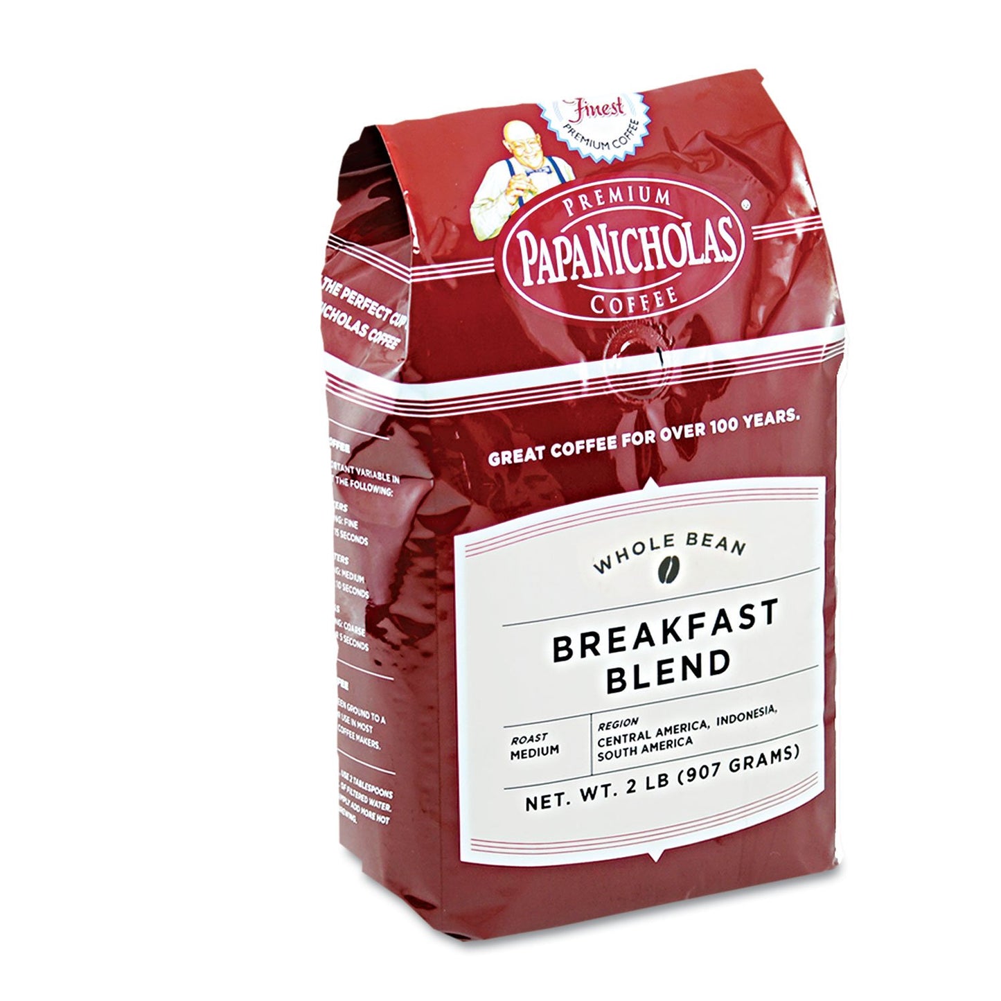 Papanicholas-Coffee-Whole-Bean-Coffee,-Breakfast-Blend,-28-Ounce---------1771