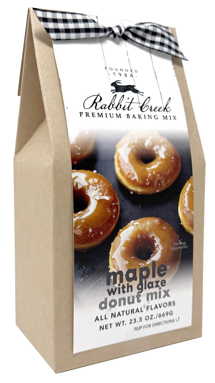 Rabbit-Creek-Maple-Donuts-Mix-with-Glaze-Included-–-Baked-132