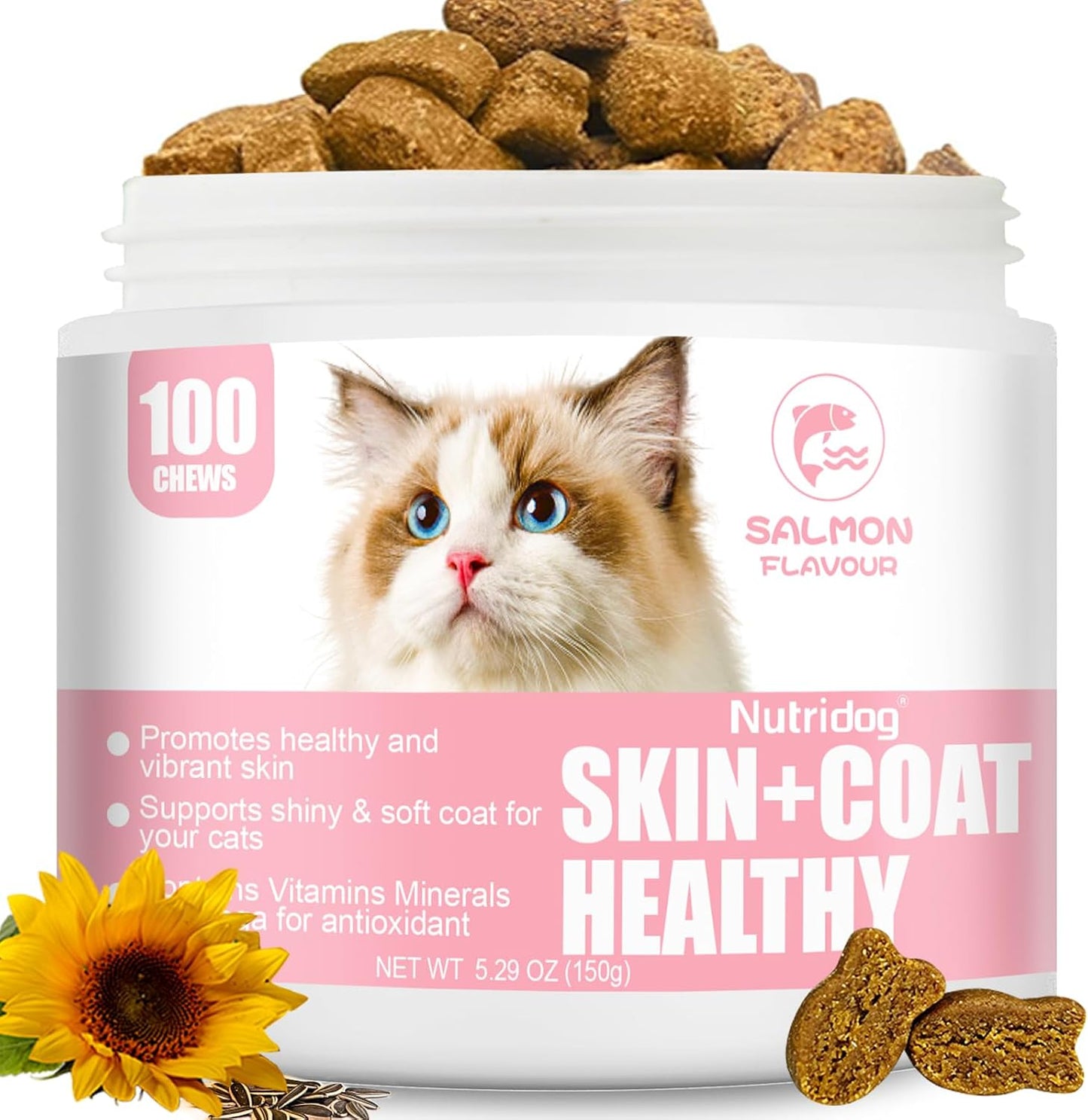 Cat-Skin-&-Coat-Chews-–-Omega-3,-DHA,-Biotin-|-Vitamin-E-for-828