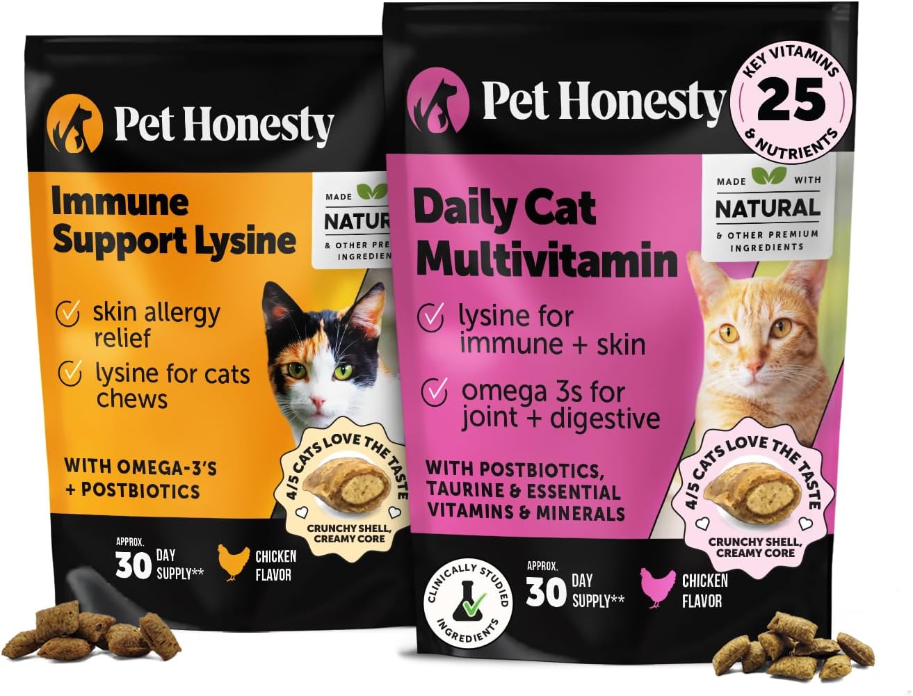 Cat-Multivitamins-+-Immune-Support-Lysine-Dual-Texture-Chew-Supplement-Bundle---Supports-1158
