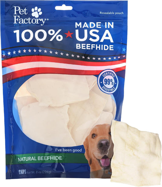 Pet-Factory-1-USA-Made-Beefhide-8in-Rolls-Dog-Dental-Chews-Thick-2097