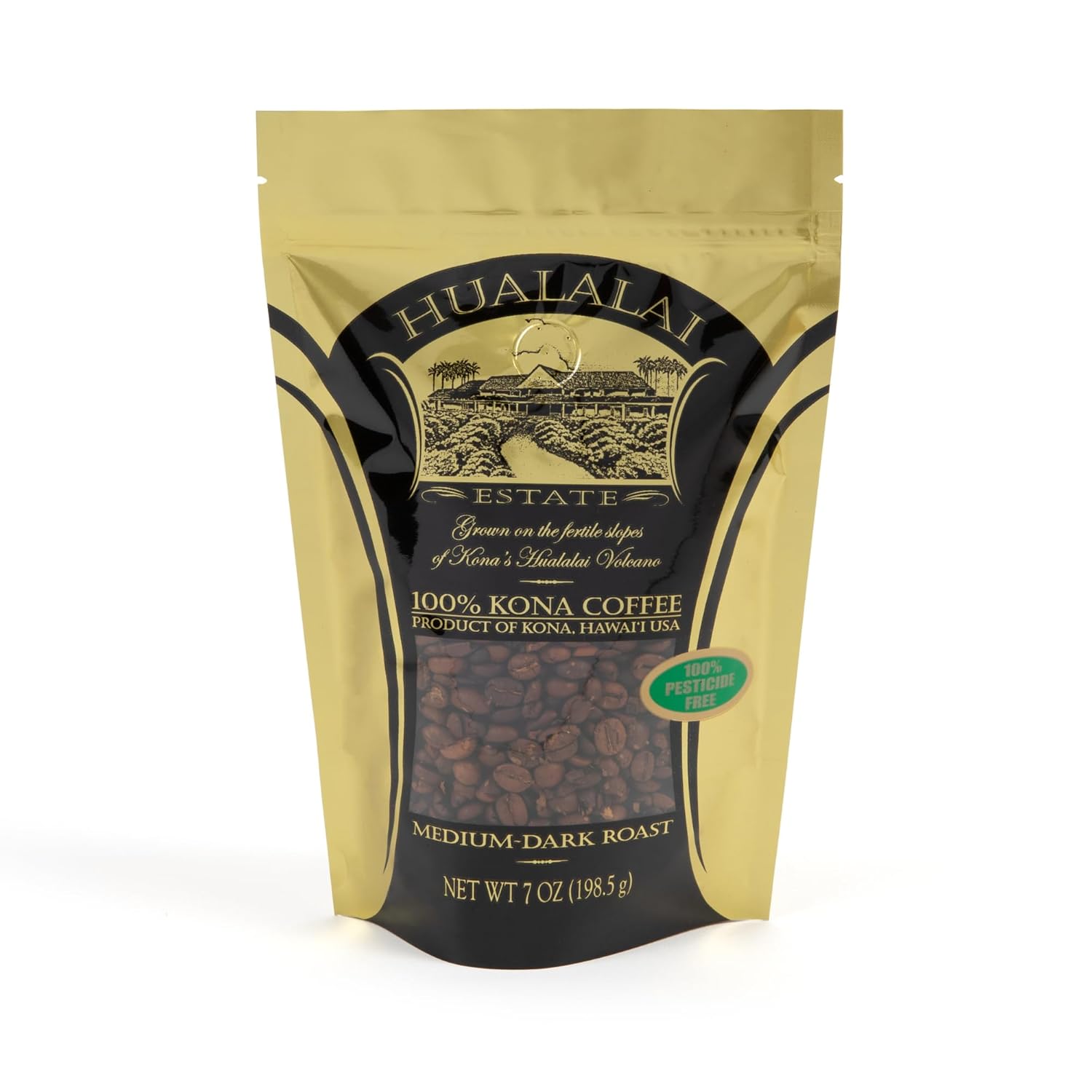 Café-kona-1-puro-premium-Hualalai-Estate,-tostado-medio-intenso-de-7-(grano2119