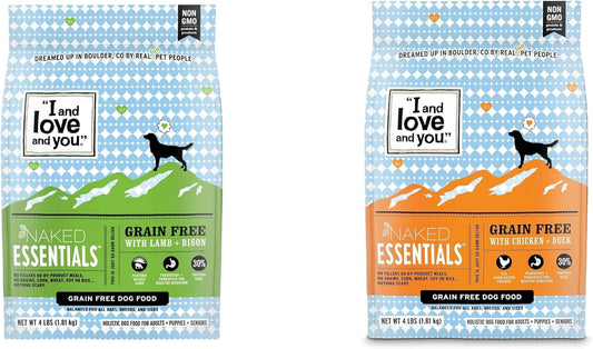 I And Love And You-Naked-Essentials-Dog-Food:-Lamb-&-Bison-+-Chicken-&-Duck---83
