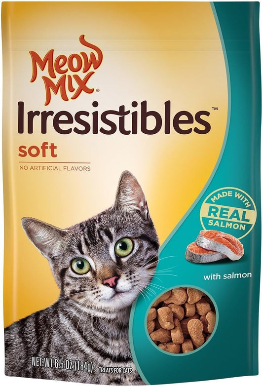 Meow-Mix-Irresistibles-Soft-Cat-Treats-with-Real-Salmon,-6.5-oz.--203095---287
