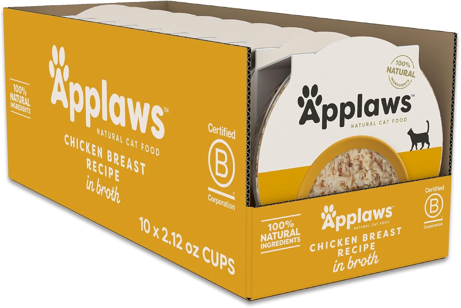 Applaws-Chicken-Breast-Wet-Cat-Food-in-Broth-10-Pack,-High-Protein,-Limited-Ingredient,-1218
