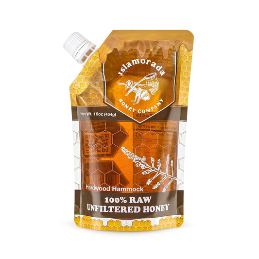 Raw-Honey-Organic-Unfiltered,-16oz-Pouch---Unpasteurized-Hardwood-Hammock-Natural-Raw-by-Company-659