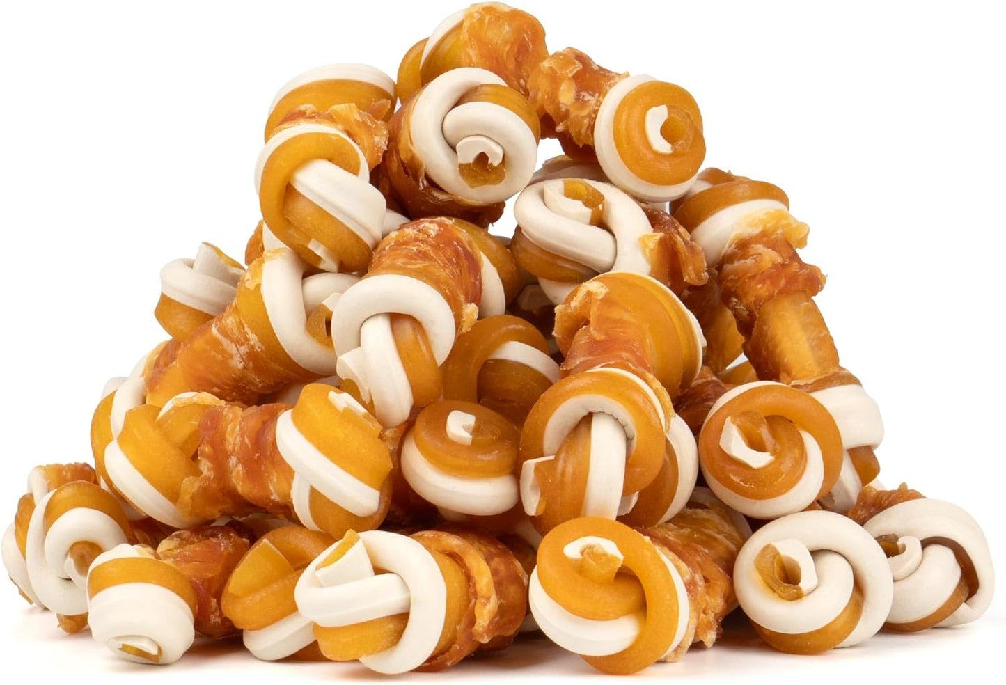 MON2SUN-2.5"-Rawhide-Free-Dog-Treats-with-Mixed-Vegetables,-Chicken-Wrapped-Knot-2086