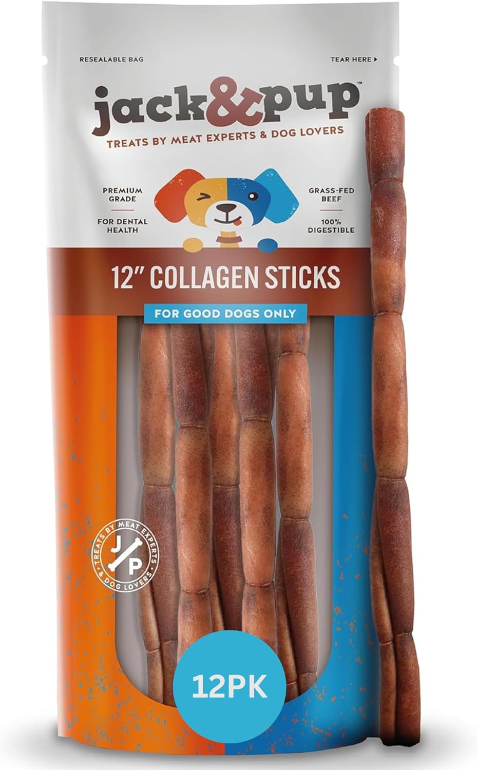 Jack&Pup-12"-Beef-Collagen-Sticks-for-Dogs-|-Rawhide-Free-Dog-Long-1371