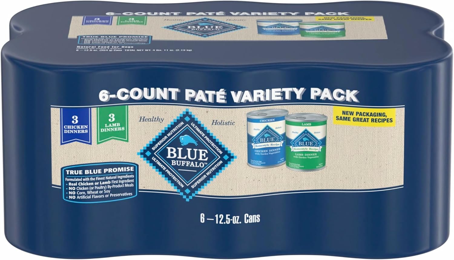 Blue-Buffalo-Homestyle-Recipe-Chicken-and-Lamb-Wet-Dog-Food-for-Adult-Dogs,-612