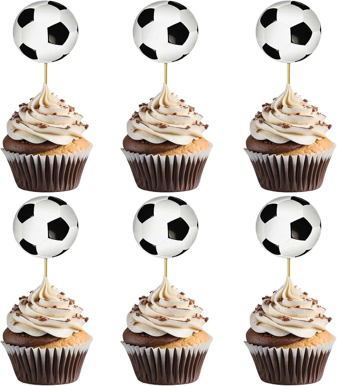 24-PCS-Soccer-Cupcake-Toppers-Double-Sided-Printing-Ball-Sports-Cupcake-Picks-Soccer-Baby-1243