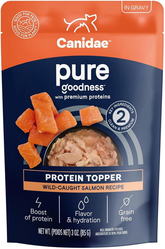 Canidae-Pure-Protein-Topper-Wet-Dog-Food---Wild-Caught-Salmon-Recipe-in-Gravy,-1598