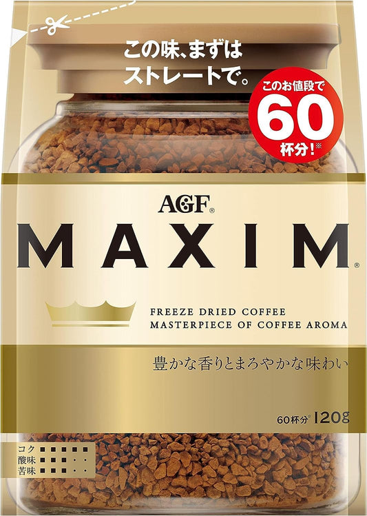 AGF-Maxim-Japan-Japanese-Instant-Coffee-Bag-4.23oz(120g)-----------416