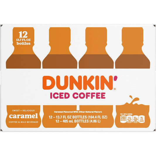 Dunkin'-Iced-Coffee-Caramel-Bottles,-13.7-fl-oz,-12-Pack-------1845