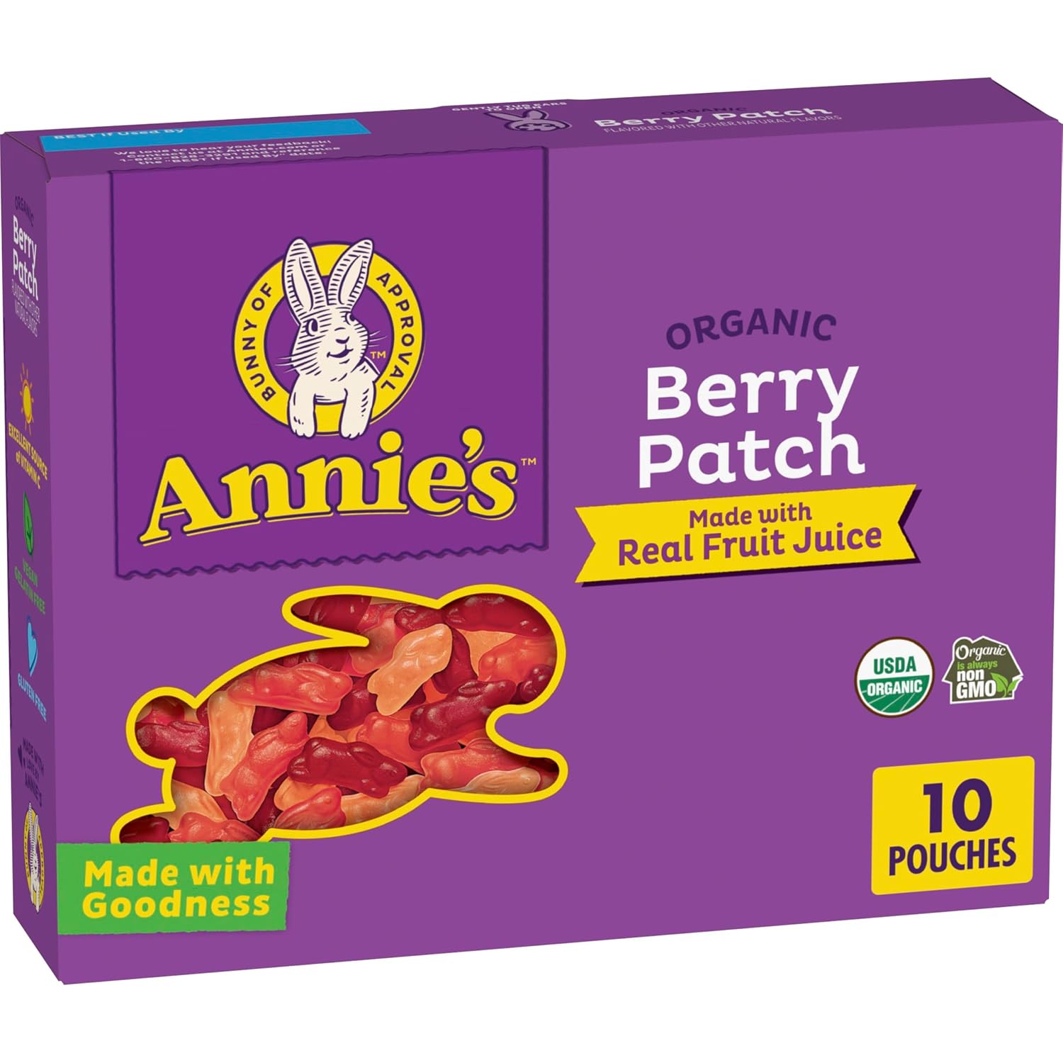 Annie's-Organic-Berry-Fruit-Snacks,-Vegan,-Gluten-Free,-10-Pouches,-7-oz--|-Berry-Patch-Shapes,-1684